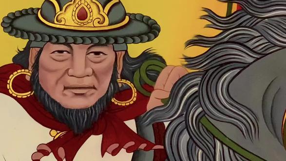 洛绕藏族绘画艺术中心的作品