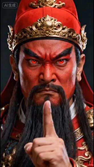 正月初三,财门大开#关公 #像塑 #即梦 #剪映 #抖音二创激励计划