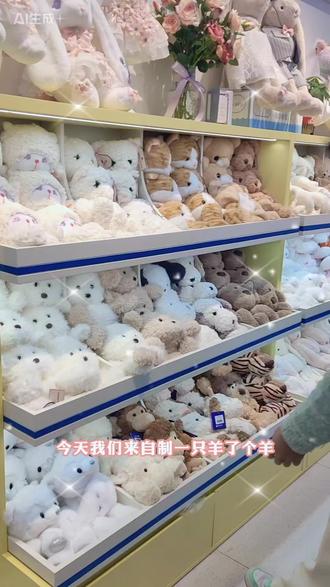 自制一只羊了个羊#娃娃优格糖#自制玩偶#毛绒玩具#礼物 #长沙一日游