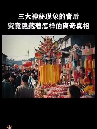 三大神秘现象的背后究竟隐藏着怎样的离奇真相#揭秘 #冷知识