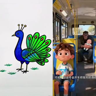 每日一画进步一点点 #简笔画 #动画 #儿童益智 #一学就会系列 @抖音小助手