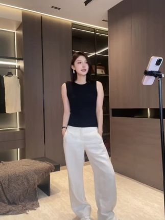 【LUMIEN 新品】基础百搭天丝羊毛短T恤 #小众设计感女装轻奢别致 #谁穿谁好看 #精致女人必备 #每日穿搭推荐