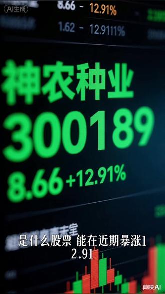 农业股中的芯片智慧农业➕海南#神农种业 #股票