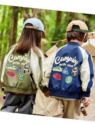 反季买外套,这哥价格实在太香啦!!!男女孩同款,舒服柔软又耐造,上幼儿园早晚温差大,穿着可舒服了!!!#高品质童装 #棒球服外套 #外套 #秋季新款 #潮童穿搭