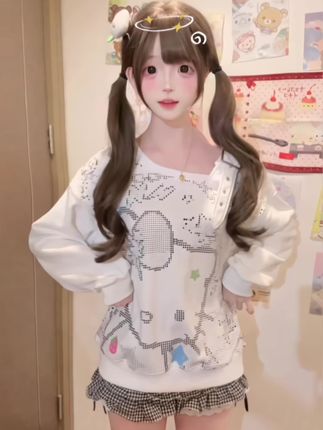 甜言蜜语是喂鱼的 喜欢你才骂你๑•́ ₃ •̀๑#卫衣ARESO