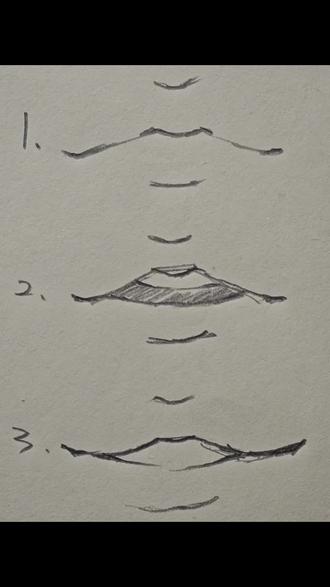 不同状态下的嘴巴一次学会#美术生 #手绘 #画画 #绘画 #绘画过程