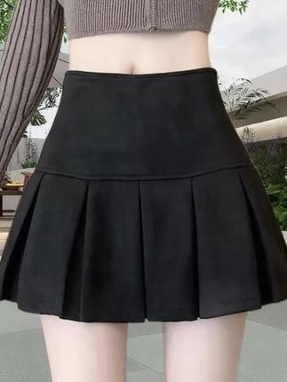 #好身材好气质 #辣妹穿搭 #气质半身裙 #百褶半身裙穿搭 #不挑年龄不挑身材