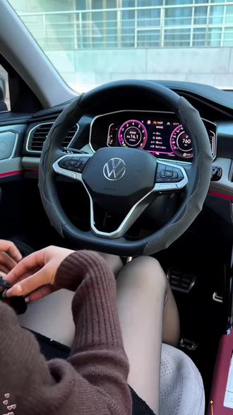 大众帕萨特PRO迈腾B9探岳速腾专用方向盘R标卡扣车标贴改装配件#方向盘装饰扣#运动款方向盘装饰扣#卡扣安装#大众专用