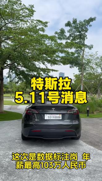特斯拉美国扩招!年薪最高103万#特斯拉 #特斯拉车主