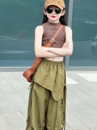 #我要上热门 #酷女孩穿搭 #女童穿搭 #童装搭配#骗你生女儿系列