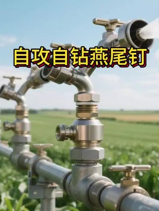 镀彩锌十字大扁头钻尾丝自攻自钻燕尾钉 黄色大冒华司自钻螺丝4 #无限回购的宝藏单品 #在抖音入手的好东西