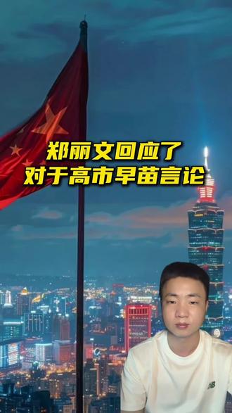 郑丽文回应了高市 早苗的言论!#台湾省#正能量