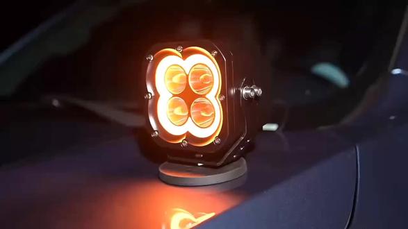 幸运光环S4超亮铺路射灯带日行灯