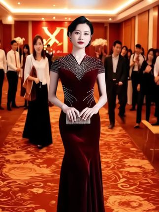 #喜婆婆喜妈妈婚宴装 #高档大气上档次 #时尚女装 #气质穿搭 #谁穿谁好看