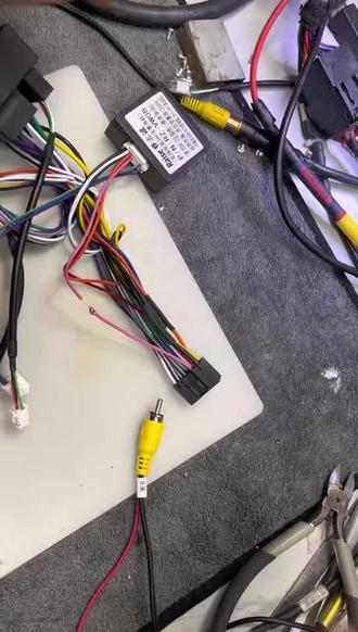 高配带协议的导航、倒车控制接线方法来咯!