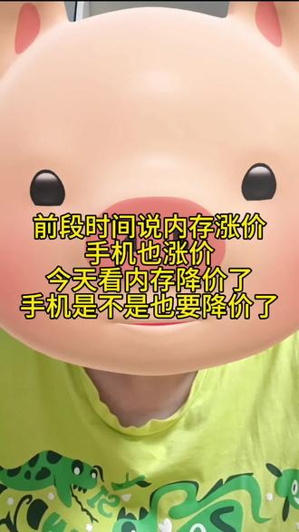 #内存 #降价 #手机价格 内存条降价了,手机会不会又降价啊?