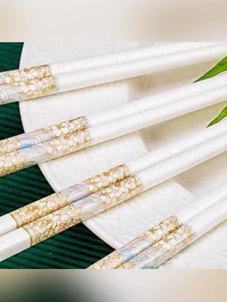 妙得官方正品10双景德镇陶瓷筷子耐高温防霉防潮简约防滑高档#陶瓷筷子 #筷子 #家用筷子#陶瓷筷#筷子推荐