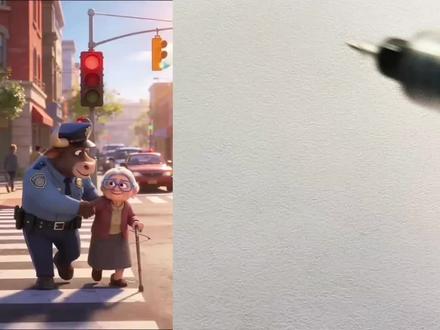 谁做的最好#疯狂动物城#尼克和朱迪 #简笔画的日常 @抖音青少年 @抖音小助手 @抖音创作小助手