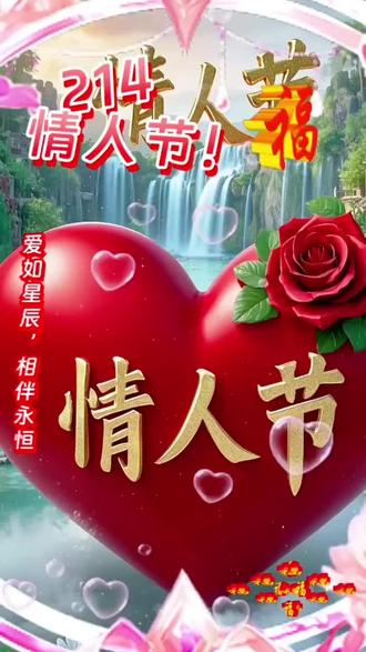 亲爱的自己:守护你笑颜,是我心头愿今生只爱你,此情永不变亲爱的,情人节快乐!