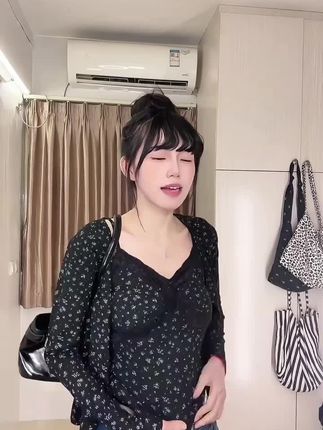 夏日碎花蕾丝吊带开衫两件套C 9036# #吊带背心 #开衫 #夏季新款 #套装