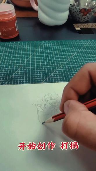 大哥找我定了一幅画, 驰骋万里,我感觉他是在定制梦想#绘画过程分享 #原创作品 #手绘 #钟馗 #定制画