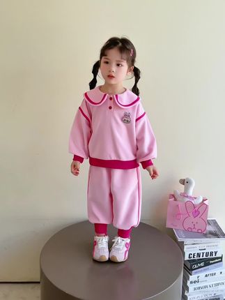 好洋气的套装!女儿穿上太喜欢啦!推荐! #高品质童装 #甜美穿搭 #炸街女孩 #童装上新 #生女儿就是用来打扮的