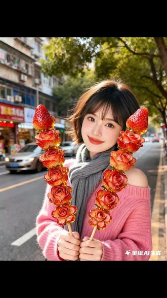 #星绘ai 草莓花冰糖葫芦制作教程来喽 冰糖葫芦p图教程 草莓花糖葫芦你值得拥有 冬天的第一个草莓花糖葫芦 下雪天和冰糖葫芦最配 糖葫芦特效ai怎么做 草莓花冰糖葫芦ai生成指令 用ai送自己草莓花冰糖葫芦 草莓花冰糖葫芦你有了吗?草莓花冰糖葫芦 草莓花冰糖葫芦制作教程 草莓花冰糖葫芦一键做同款 草莓花冰糖葫芦p图指令 草莓花冰糖葫芦同款 #草莓花冰糖葫芦做法 #冰糖葫芦拍照 #冰糖葫芦#p图教程 糖葫芦特效Ai怎么做 草莓玫瑰花糖葫芦 玫瑰糖葫芦教程 草莓花冰糖葫芦拍照 玫瑰花形状的糖葫芦照片 街头拿着糖葫芦的照片 草莓花冰糖葫芦照片 草莓花冰糖葫芦怎么买 草莓花冰糖葫芦同款制作 草莓花冰糖葫芦拍照模版 草莓花冰糖葫芦如何拍照