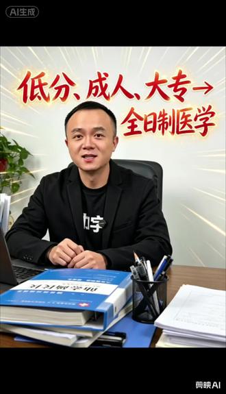 低分、成人、大专 → 全日制医学 ✅ 统招学历|可考医师证|正规可查
不用复读、不用高分,3条路直接报
临床/口腔/中医/护理 都能选
想转行学医、提升学历的,别划走
👇评论区打“医学”,帮你免费看条件
#全日制医学 #医学升学 #低分上大学 #成人学医 #大专逆袭
