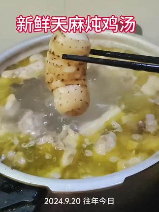 #又到了吃天麻的季节 #乡村美食 #哎妈呀真香