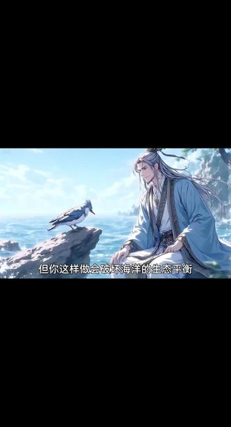 “《青鸟填海》#国漫#AI绘画#
