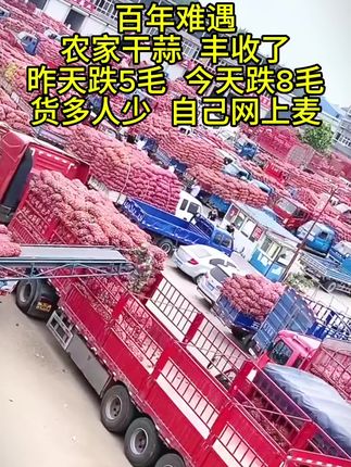 #抖音助农 #优质农产品 #农家干蒜 #农民种地不容易