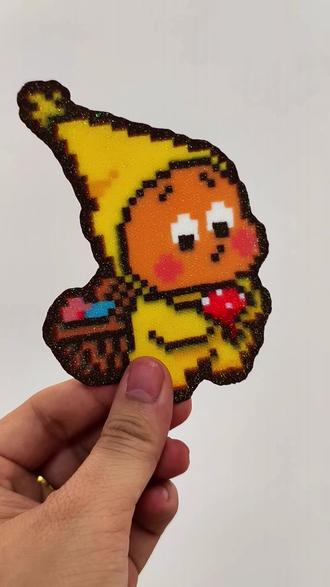 晕色的星星人#今天你拼豆了吗 #创作者中心 #创作灵感 #拼豆 #拼豆日常