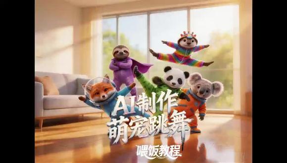 别再被那些又长又复杂的教程劝退了!全网点赞28万的狗狗跳舞视频,我只用2个APP,十几分钟就搞定!#AI视频 #即梦 #宠物整活 #搞笑视频 #AI教程