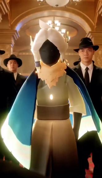 给我擦皮鞋👞#AI扮演法国赌神#光遇 #sky光遇