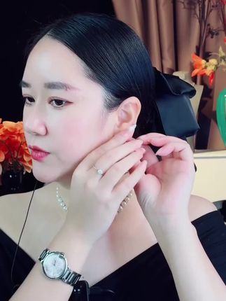 铜合金耳饰 A279 春夏气质长流苏温柔气质#优雅女神#时尚耳环 #耳饰 #耳饰品 #高级感