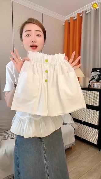 洋气童装女童裤子短裤夏装夏季新款中大童薄款儿童宽松休闲五分裤