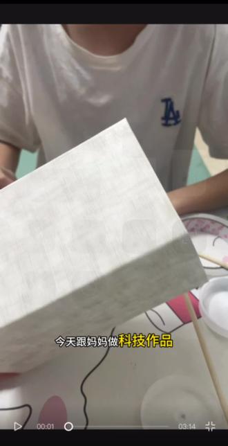 #科技作品,手动扫地车