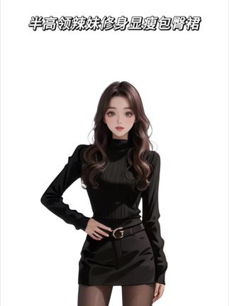 #性感辣妹 #拽姐穿搭 #暗黑系穿搭 #小个子显高显瘦穿搭 #辣妹风穿搭