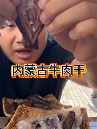 内蒙草原美食毛子哥手撕风干牛肉干#风干牛肉干 #牛肉干 #内蒙古牛肉干 #毛子哥 #内蒙特产