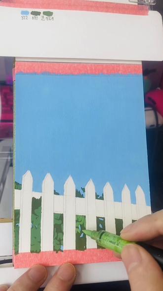 丙烯马克笔画栅栏花朵
🖌️:广纳240
#画画打卡 #丙烯马克笔 #跟着抖音学画画 #风景画 #丙烯马克笔入门