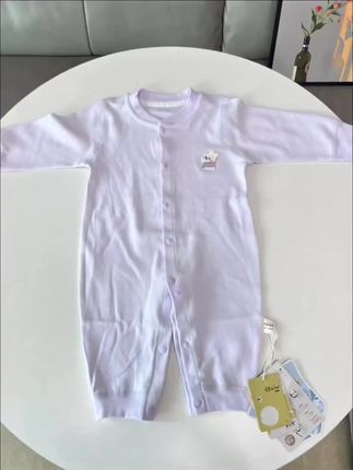 婴幼儿连体衣春秋款长袖睡衣初生宝宝衣服新生儿内穿打底哈衣#高品质童装 #婴儿服饰 #韩版婴儿洋气套装 #宝宝哈衣 #萌娃穿搭