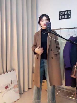 小个子显高显瘦大衣,微胖也能穿