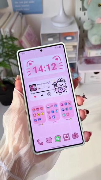 三星主题桌面美化设置教程|不会=白买‼️#三星 #数码 #数码科技 #三星手机#科技女巫