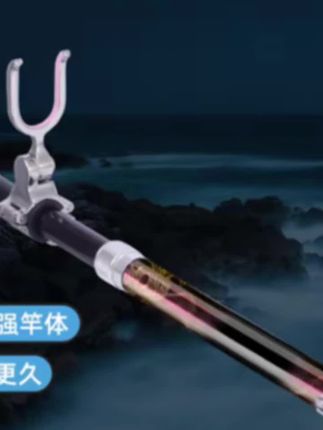 【首富青大物支架内定位防转设计免拆配件:/ 直线抽拉加硬碳素钓鱼支架】#钓鱼专用 #视频同款 #好物分享 #大物竿