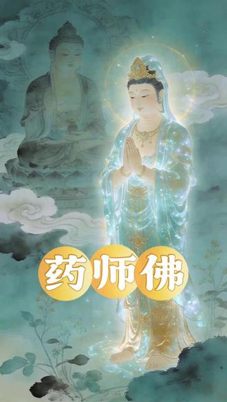 药师琉璃光如来,救治人间疾苦!#药师佛 #佛 #菩萨 #修行 #修心修行