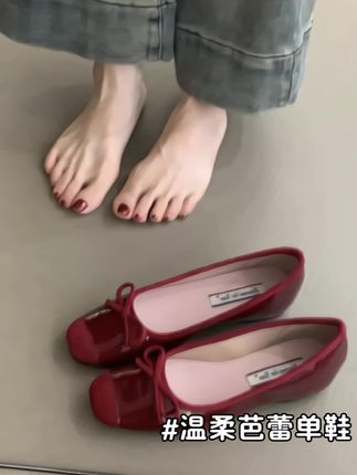 温柔又百搭好好看~#软底软面穿上超舒服 #玛丽珍鞋 #单鞋 #鞋控日常 #好穿不累脚