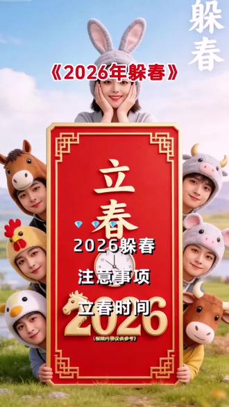 #生肖马,鼠牛,兔属相的今年要躲春,注意事项来了#躲春#民间习俗 #Dou+小助手