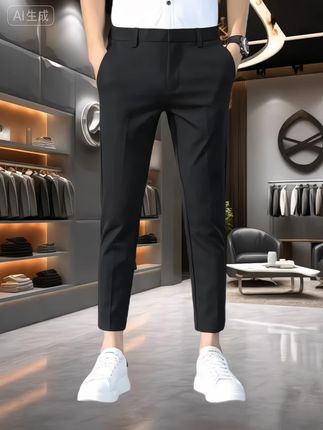 #男士休闲裤 #显瘦显高显腿长 #百搭裤子 #潮流男裤 #谁穿谁好看