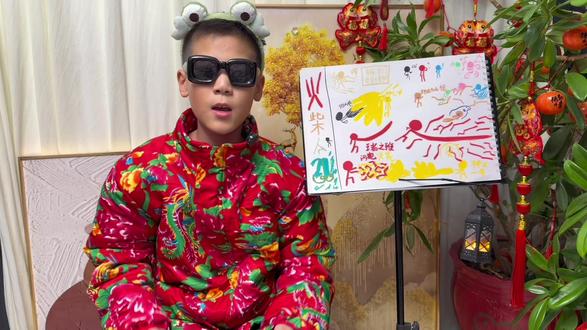 用画笔记录想象中的故事之火柴人大战#绘画 #讲故事#原创#亲子美育#小小少年