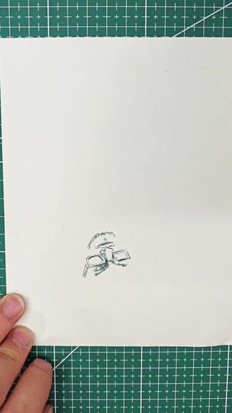 挑战从零开始,倒着画三角洲,看看第几秒你能猜到我在画谁#三角洲行动 #学生和艺术是我的全部